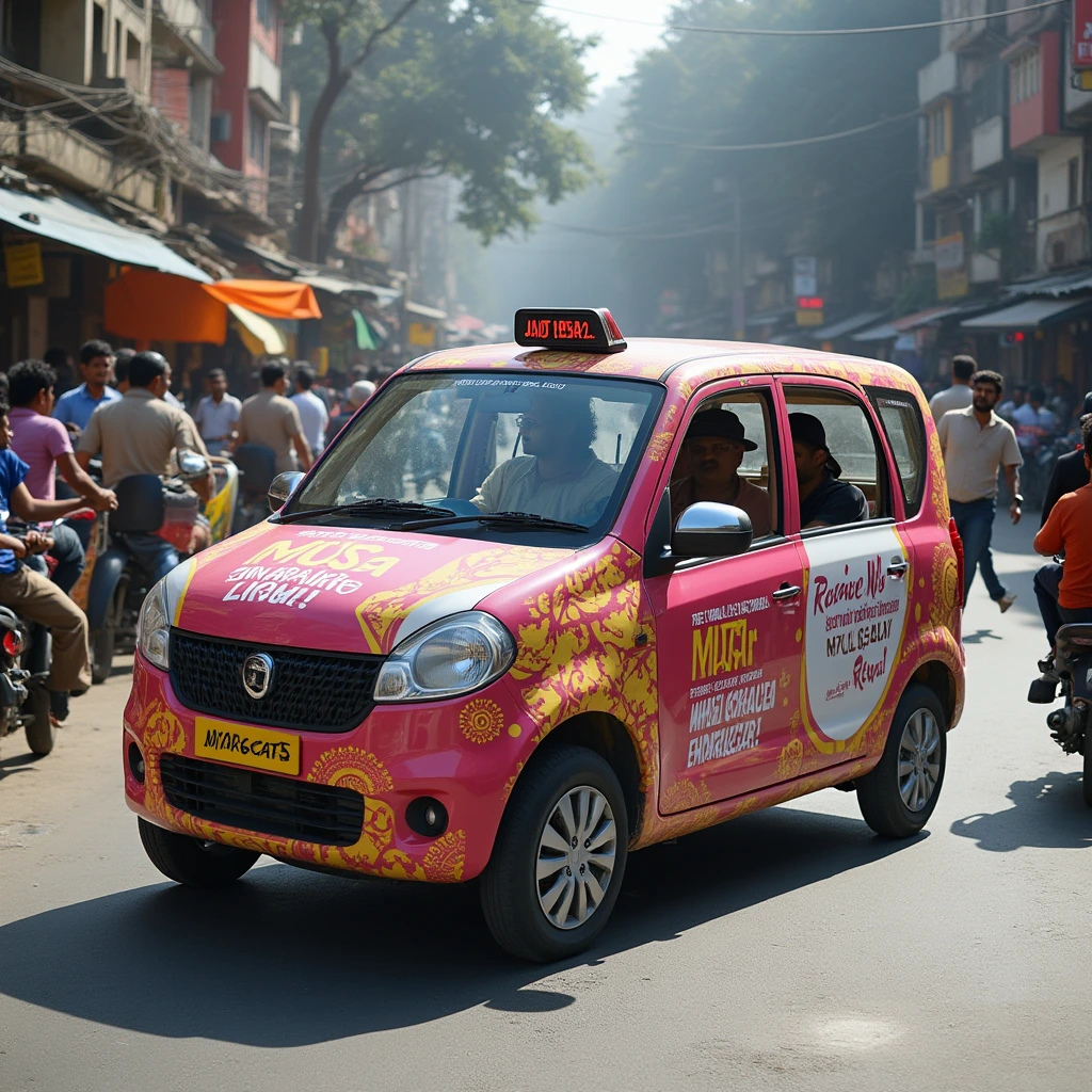 Cabs and Ride-Sharing Vehicle Wraps