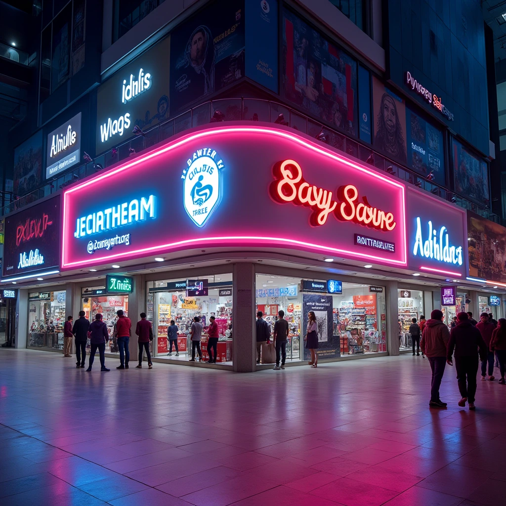 Custom 3D Signs and Neon Lights