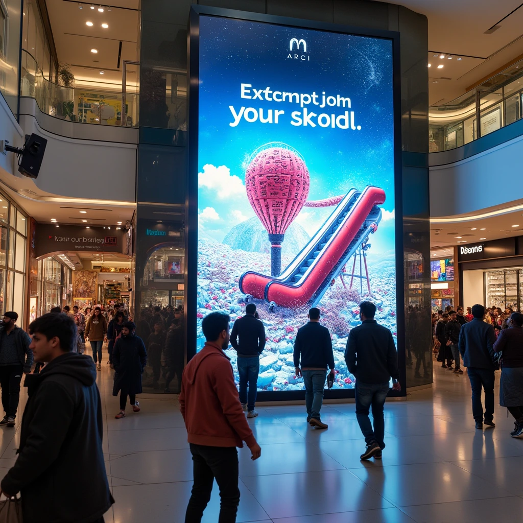 In-Mall Digital Screens